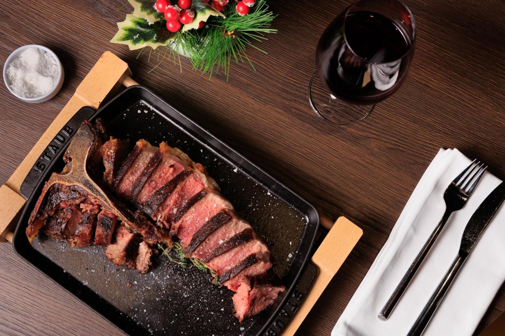 Mk Hotel Tirana Rinas Luaran gambar A steak